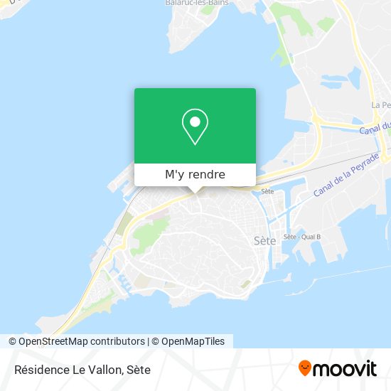 Résidence Le Vallon plan
