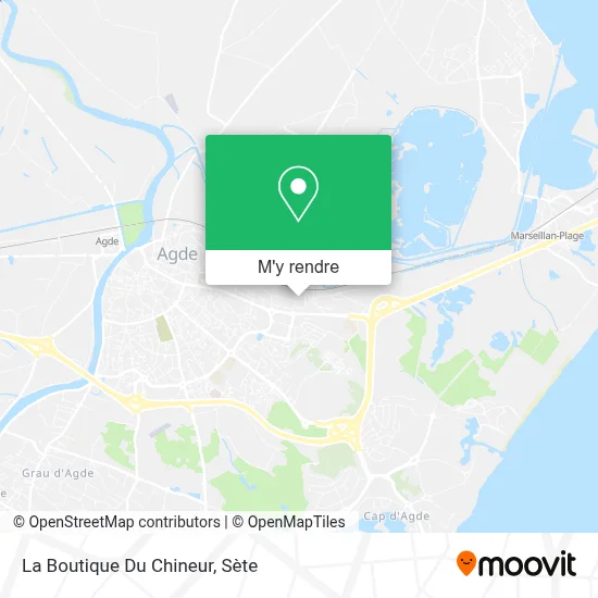 La Boutique Du Chineur plan