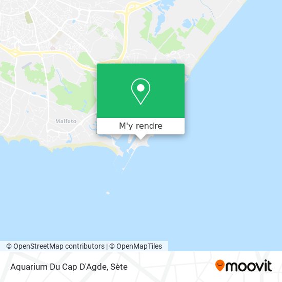 Aquarium Du Cap D'Agde plan