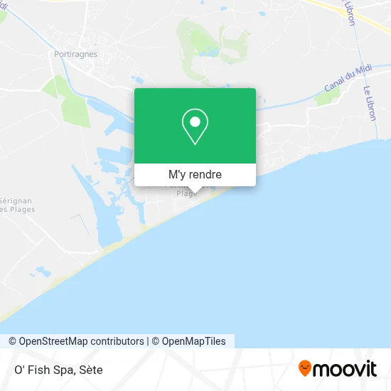 O' Fish Spa plan