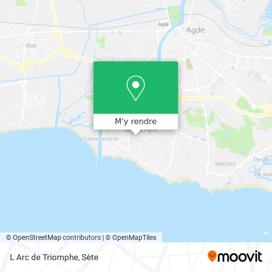 L Arc de Triomphe plan