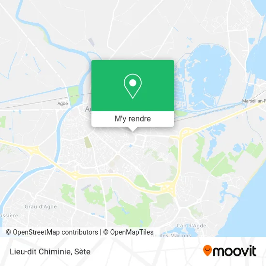 Lieu-dit Chiminie plan