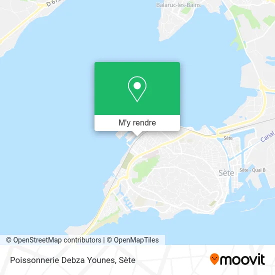 Poissonnerie Debza Younes plan