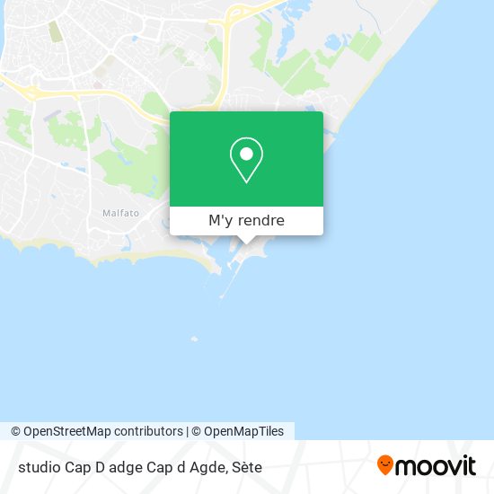 studio Cap D adge Cap d Agde plan