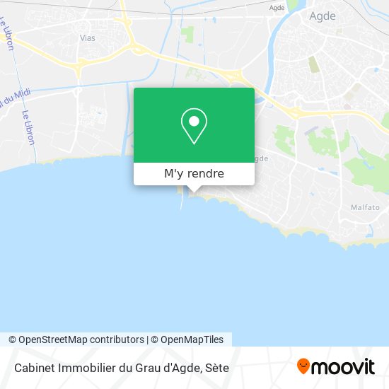 Cabinet Immobilier du Grau d'Agde plan