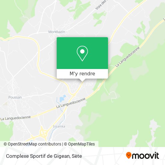 Complexe Sportif de Gigean plan