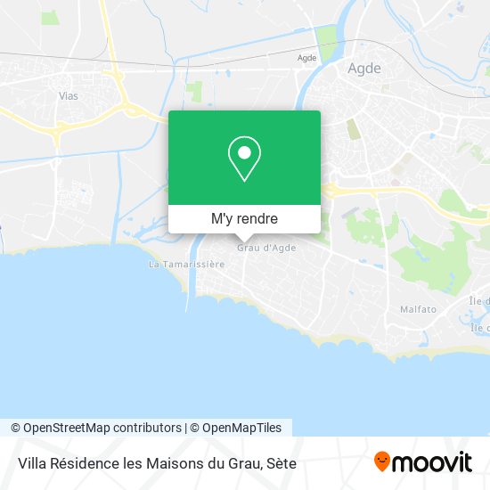 Villa Résidence les Maisons du Grau plan