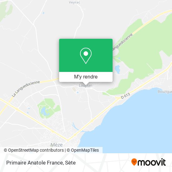 Primaire Anatole France plan