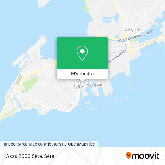 Assu 2000 Sète plan