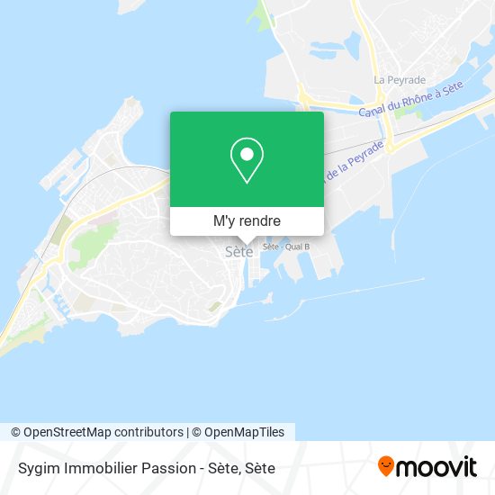 Sygim Immobilier Passion - Sète plan