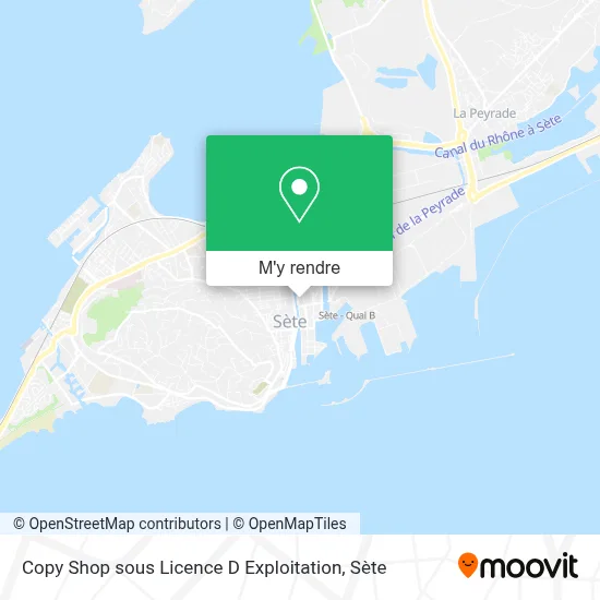 Copy Shop sous Licence D Exploitation plan