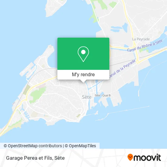 Garage Perea et Fils plan