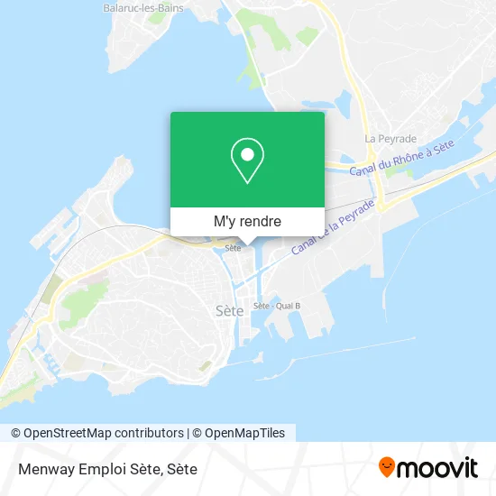 Menway Emploi Sète plan