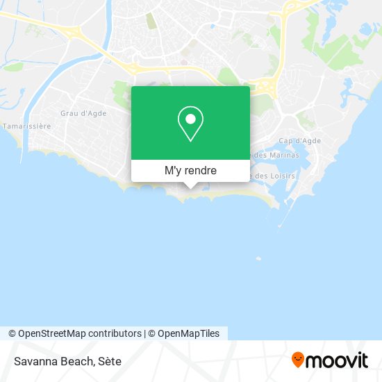 Savanna Beach plan