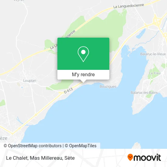 Le Chalet, Mas Millereau plan