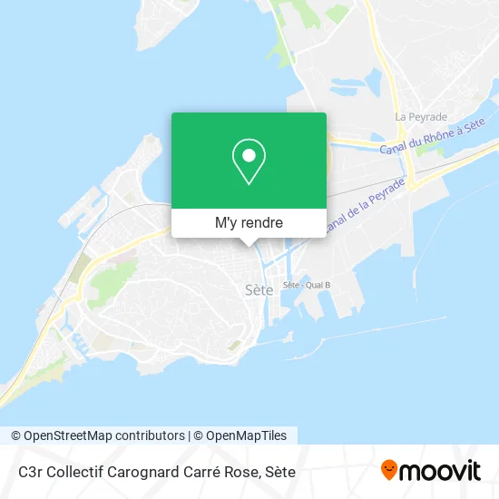 C3r Collectif Carognard Carré Rose plan
