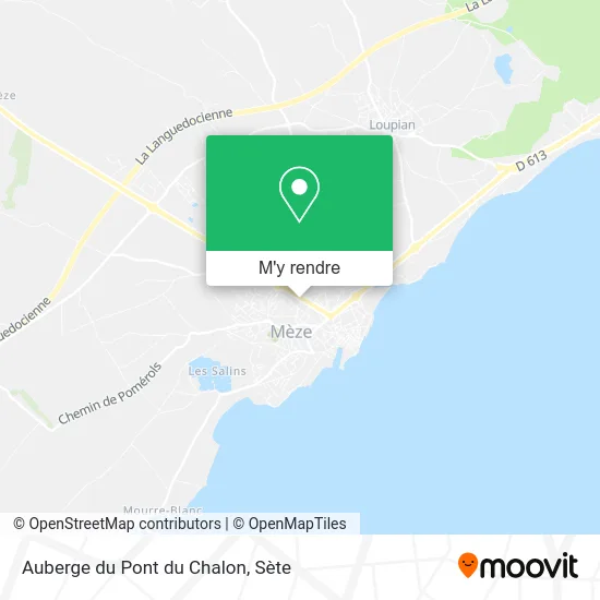 Auberge du Pont du Chalon plan