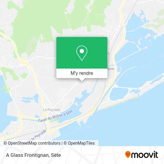 A Glass Frontignan plan