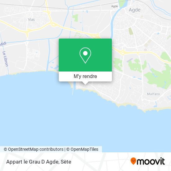 Appart le Grau D Agde plan
