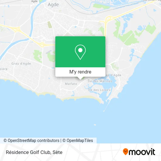 Résidence Golf Club plan