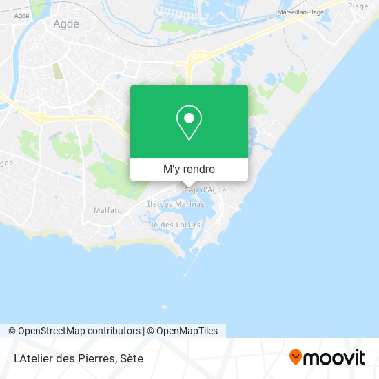 L'Atelier des Pierres plan