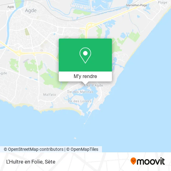 L'Huître en Folie plan