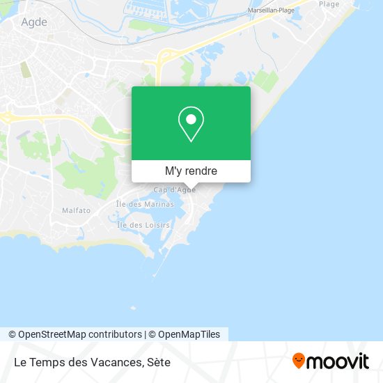 Le Temps des Vacances plan