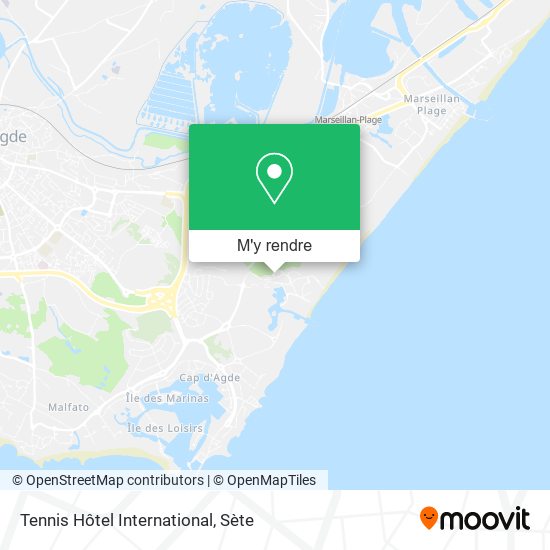Tennis Hôtel International plan