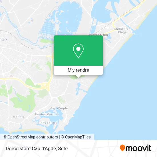 Dorcelstore Cap d'Agde plan