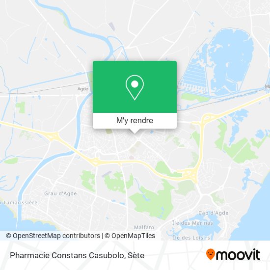 Pharmacie Constans Casubolo plan