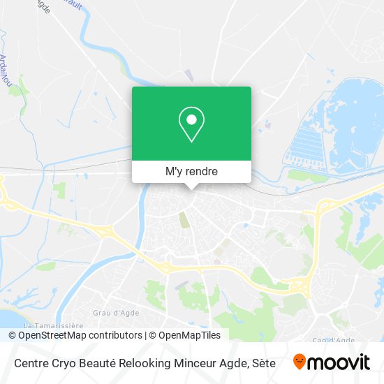 Centre Cryo Beauté Relooking Minceur Agde plan