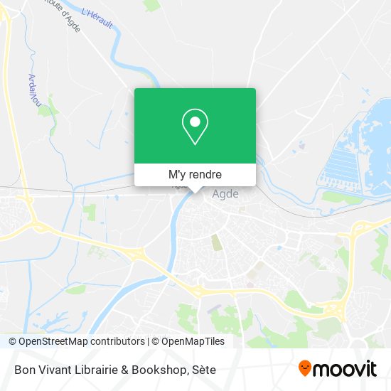 Bon Vivant Librairie & Bookshop plan