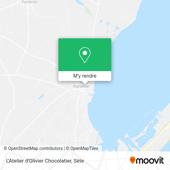 L'Atelier d'Olivier Chocolatier plan