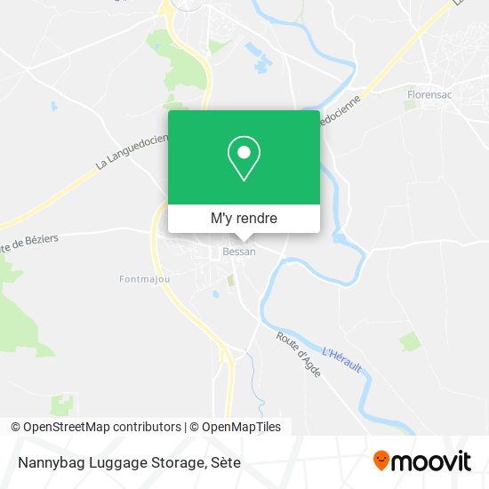 Nannybag Luggage Storage plan