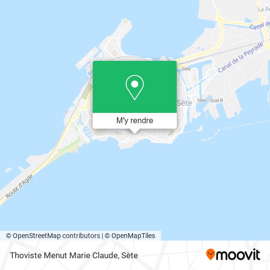 Thoviste Menut Marie Claude plan