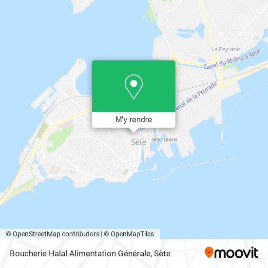 Boucherie Halal Alimentation Générale plan