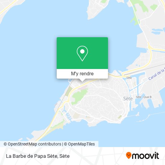 La Barbe de Papa Sète plan