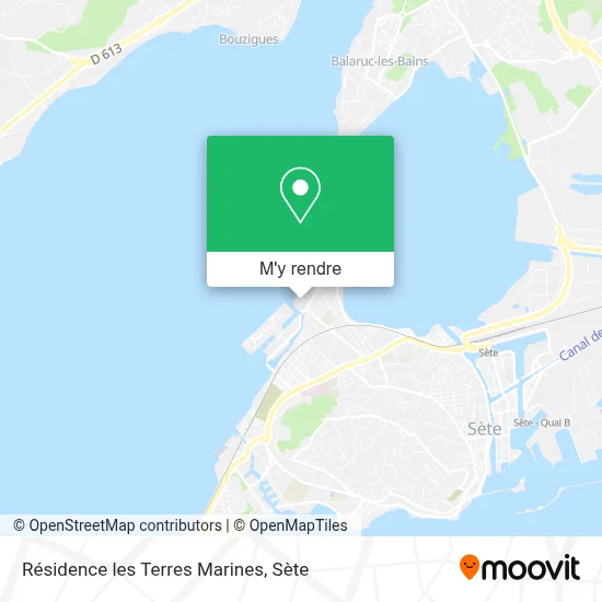 Résidence les Terres Marines plan