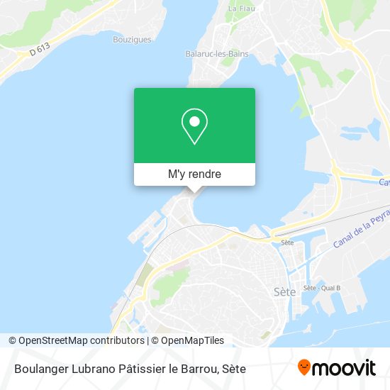 Boulanger Lubrano Pâtissier le Barrou plan
