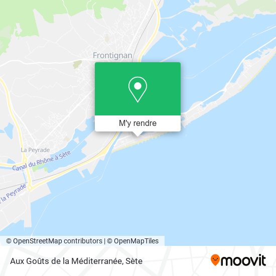 Aux Goûts de la Méditerranée plan