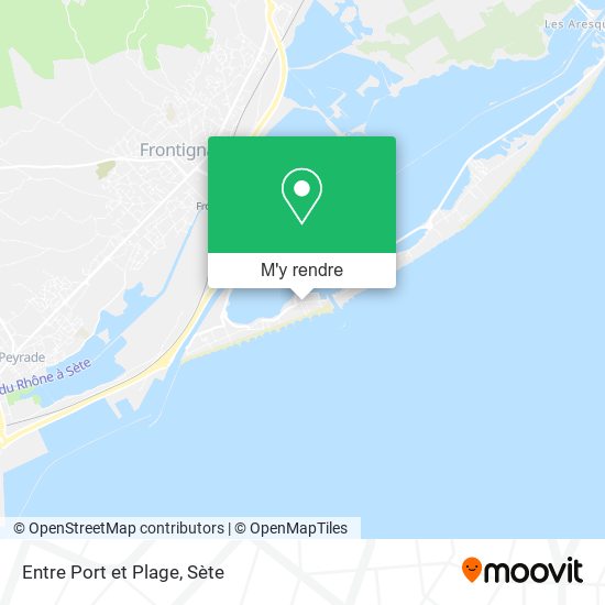 Entre Port et Plage plan