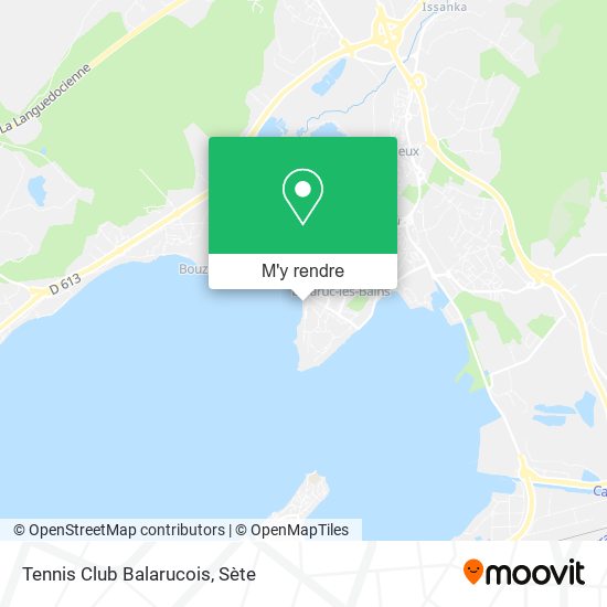 Tennis Club Balarucois plan