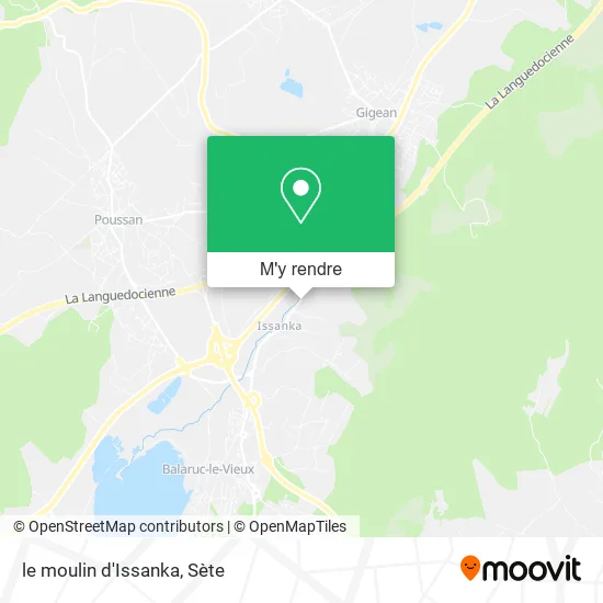 le moulin d'Issanka plan