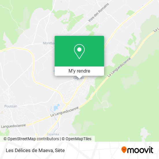 Les Délices de Maeva plan