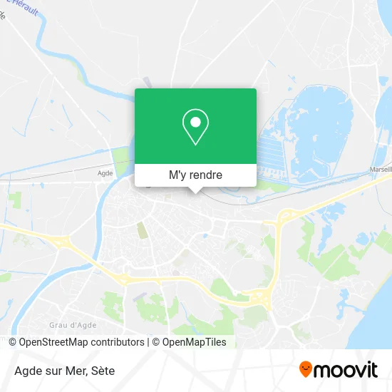 Agde sur Mer plan