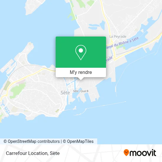 Carrefour Location plan