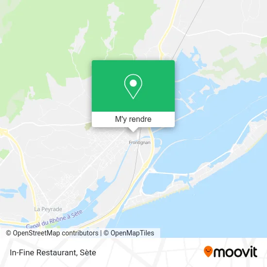 In-Fine Restaurant plan