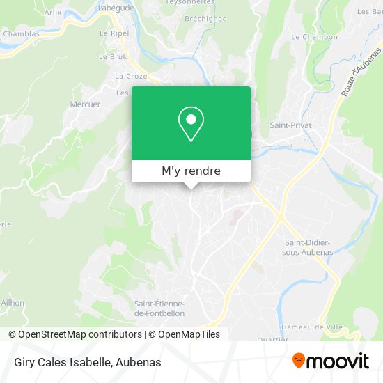 Giry Cales Isabelle plan