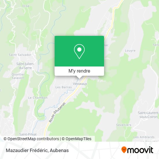 Mazaudier Frédéric plan