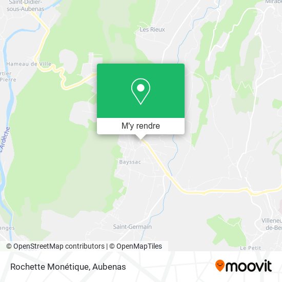 Rochette Monétique plan